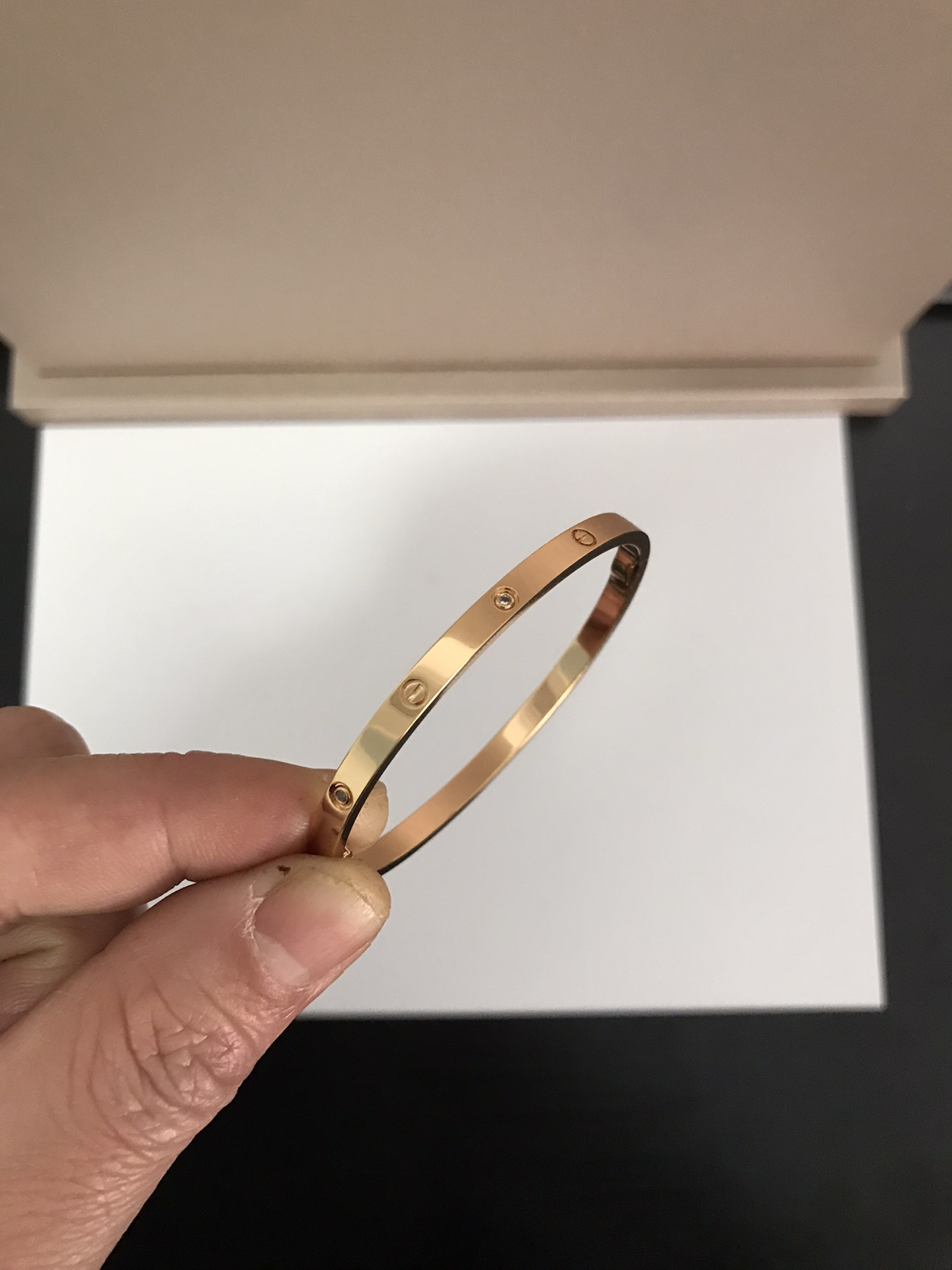 Cartier Bangle Inlaid L
