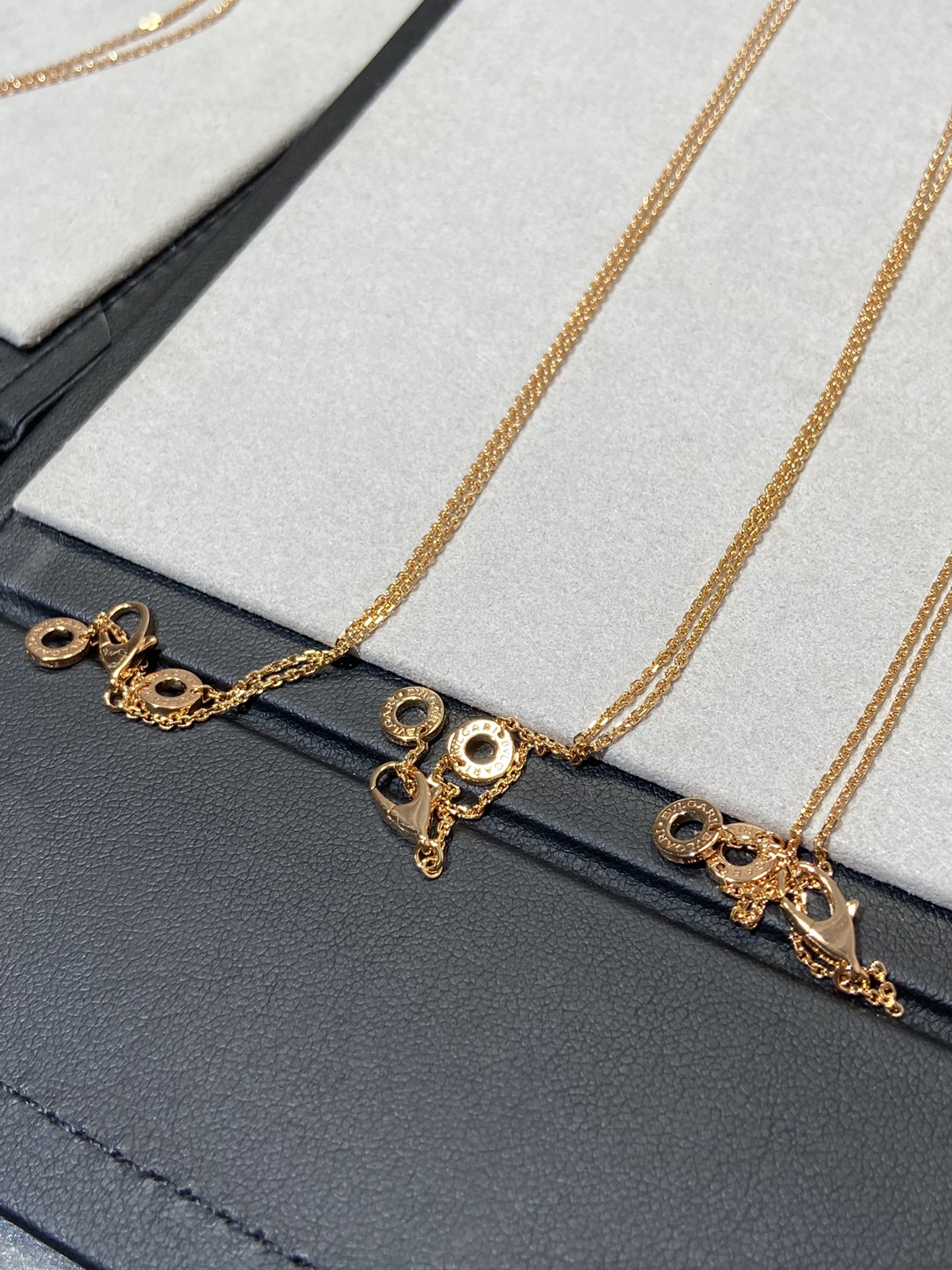 Bvlgari Necklace Rose Gold