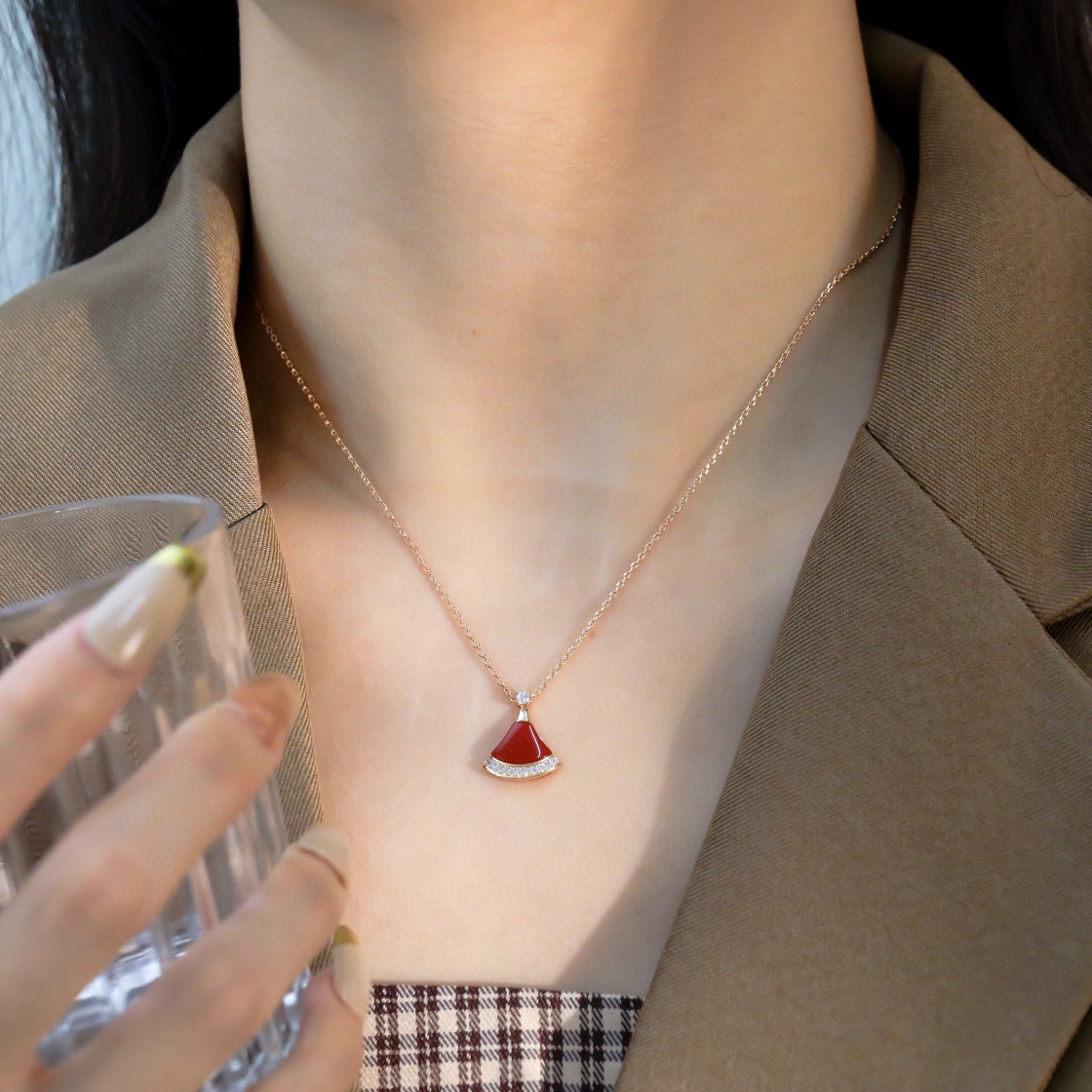 Bvlgari Female Necklace S-43cm-m
