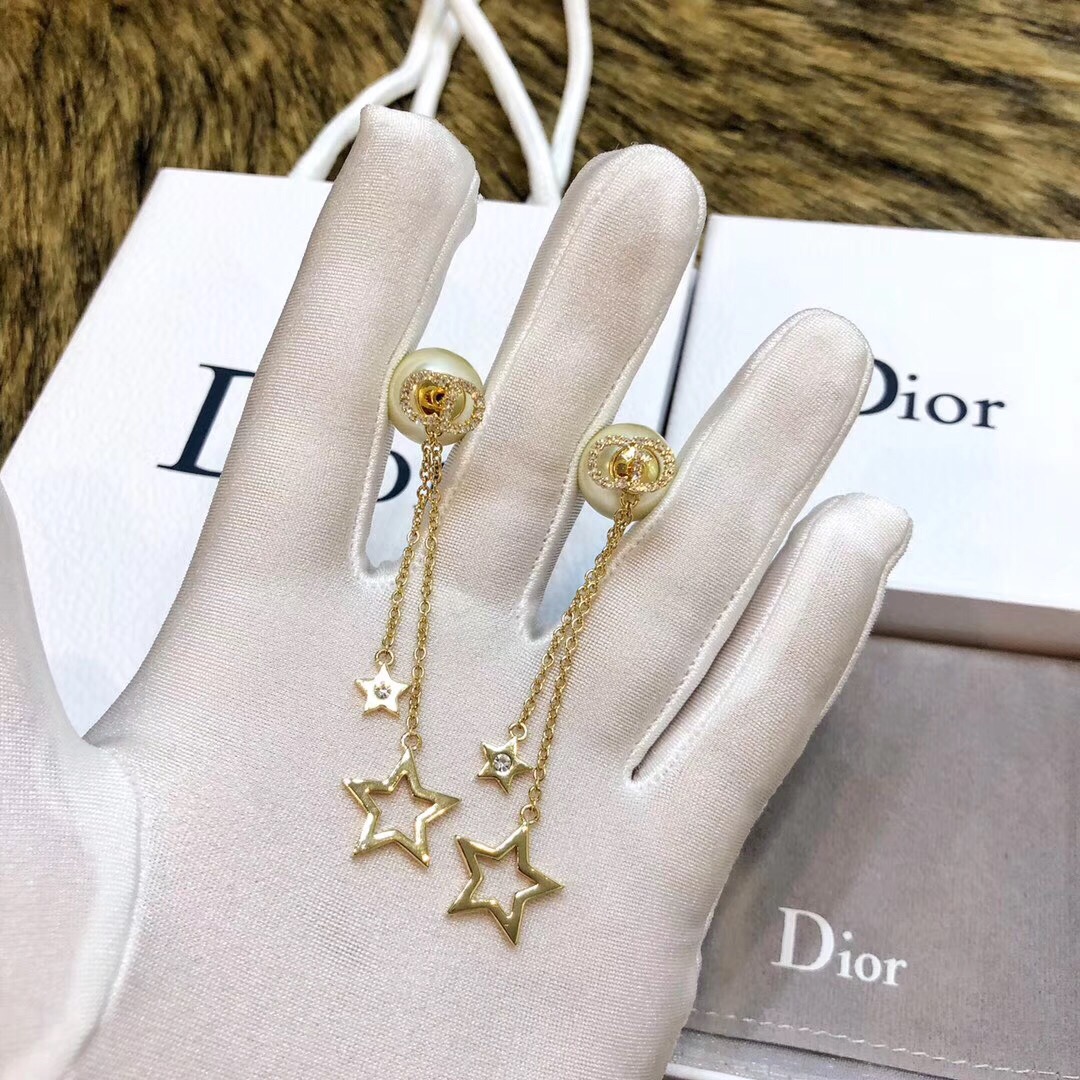 Dior Earrings Pearl