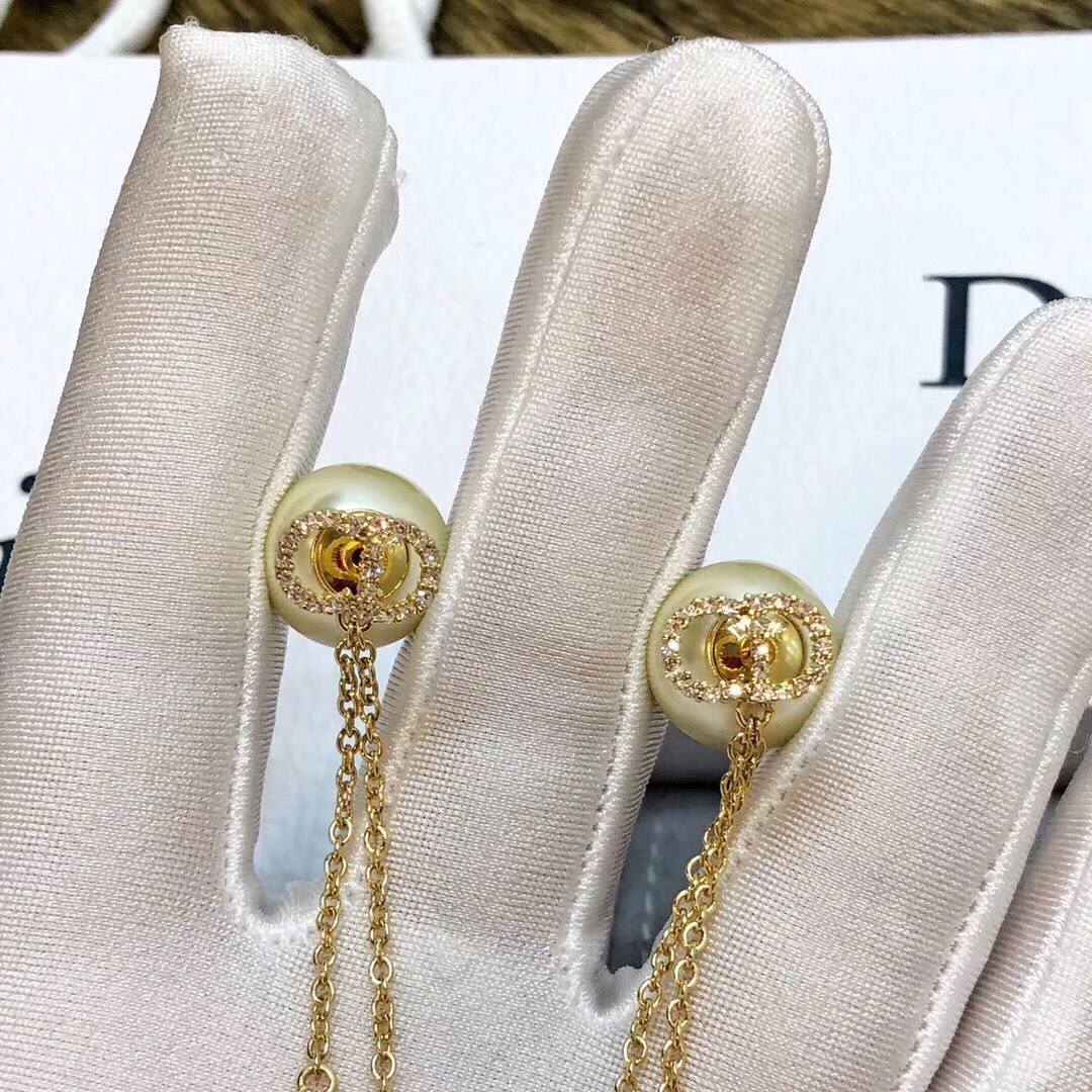 Dior Earrings Pearl
