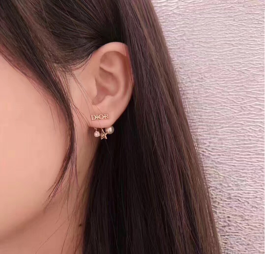 Dior Earrings Silver