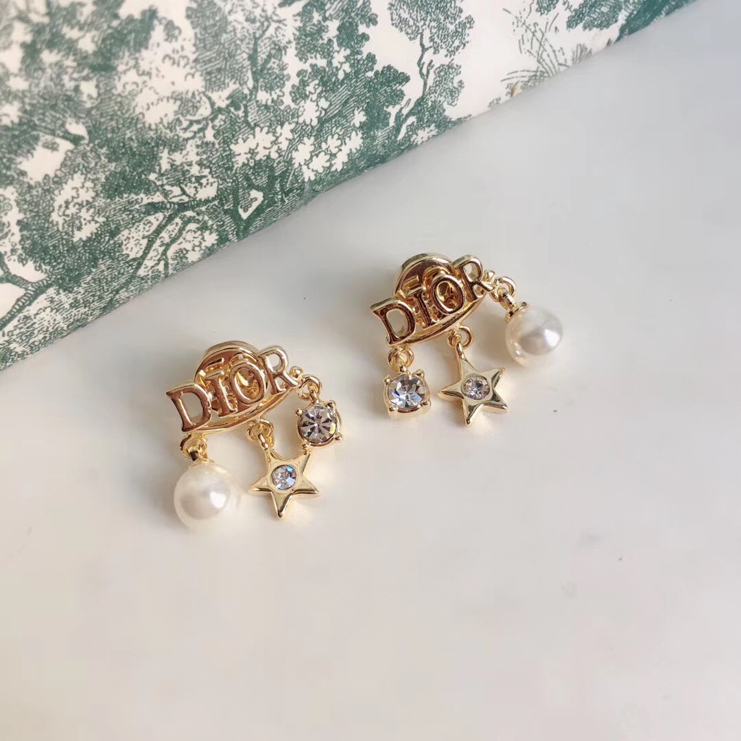 Dior Earrings Silver