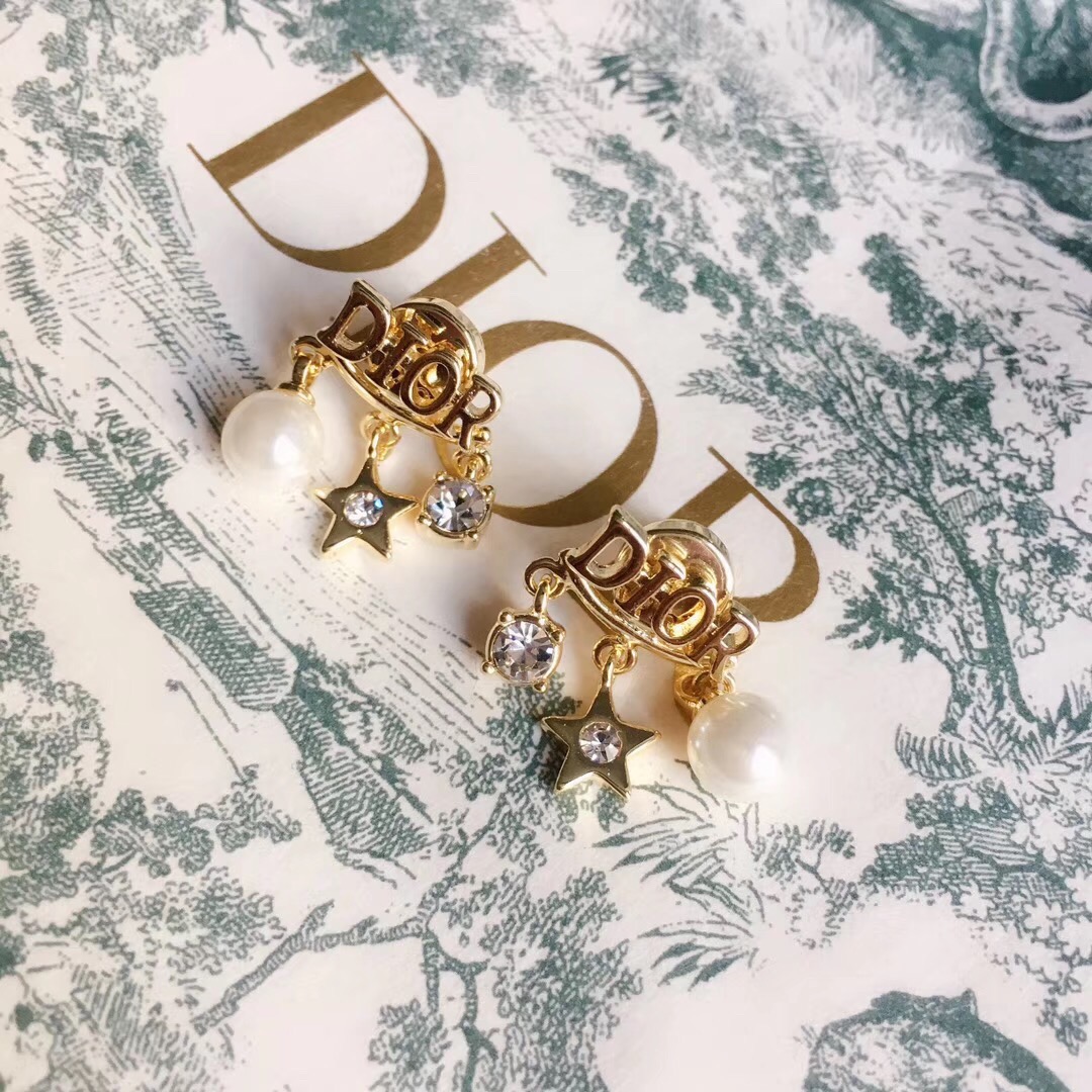 Dior Earrings Silver
