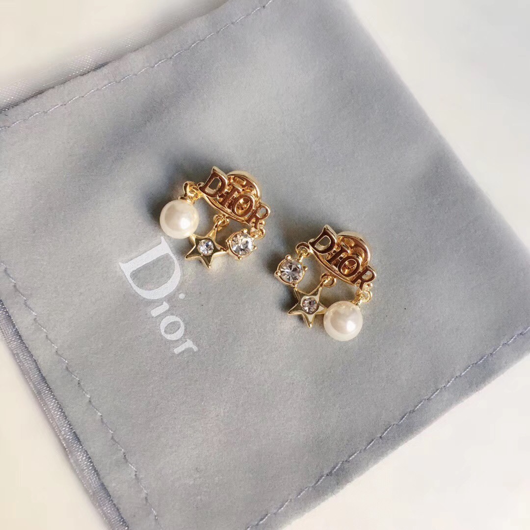 Dior Earrings Silver