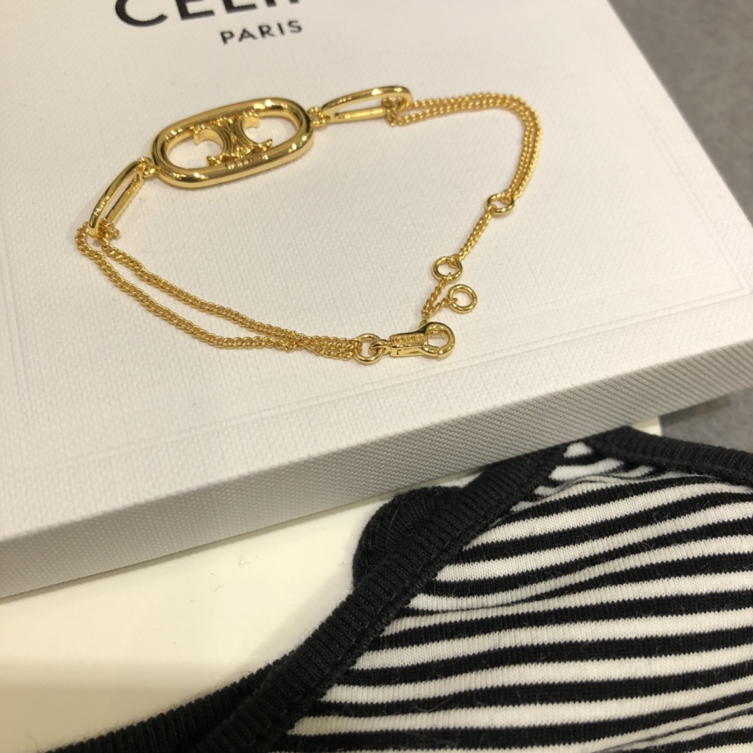Celine Basic Jewelry Gold L