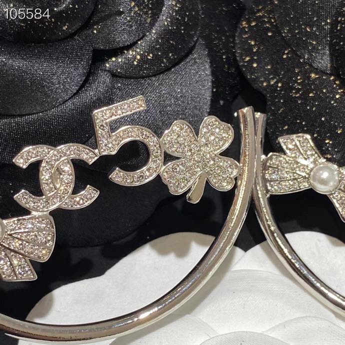 Chanel Earrings Silver