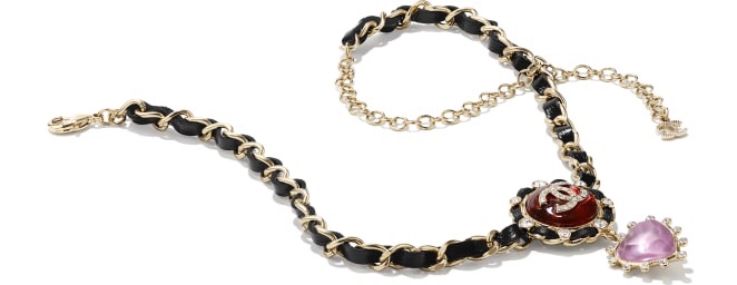 Chanel Necklace Black