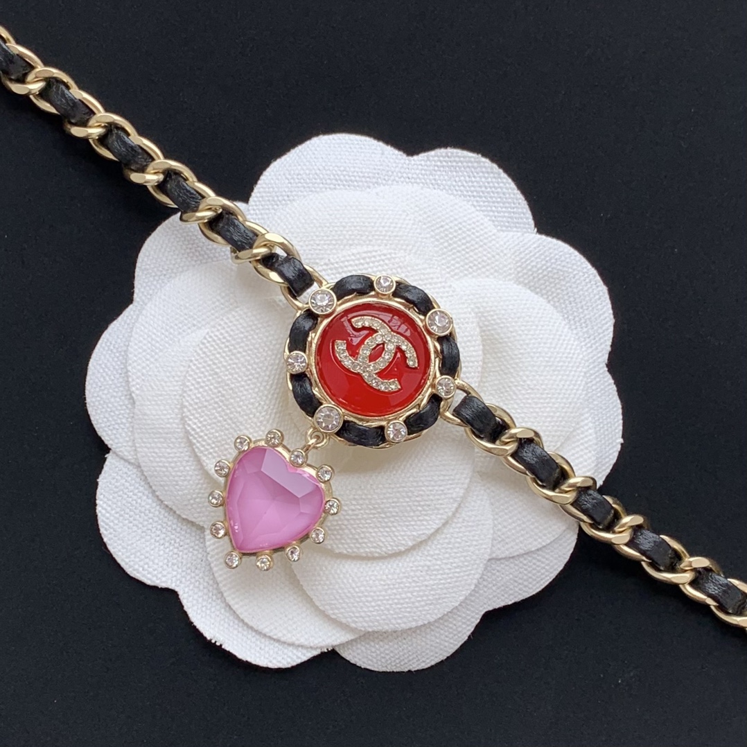 Chanel Necklace Black