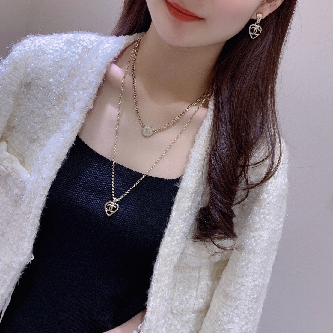 Chanel Necklace Gold L