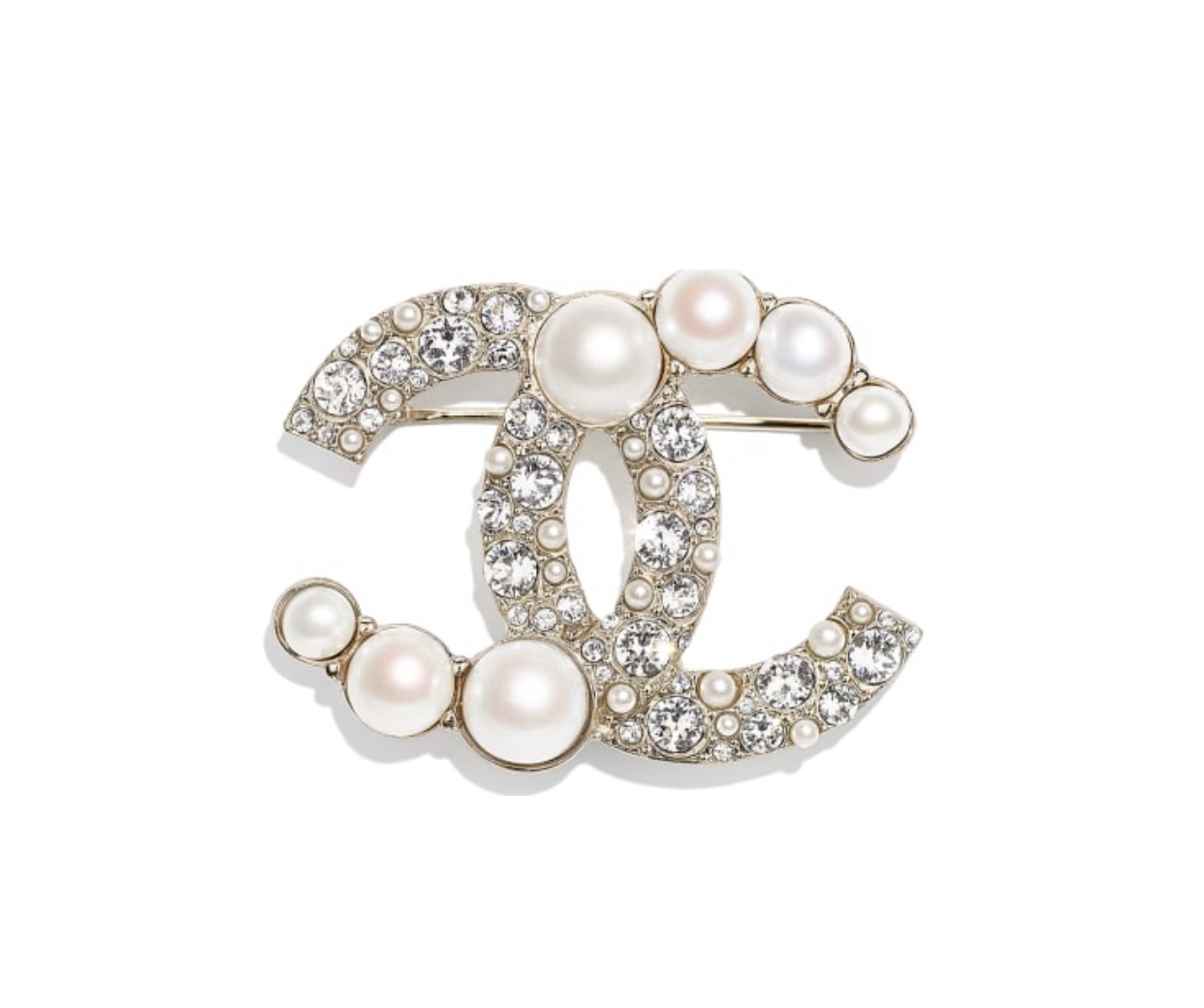 Chanel Brooch Pearl L