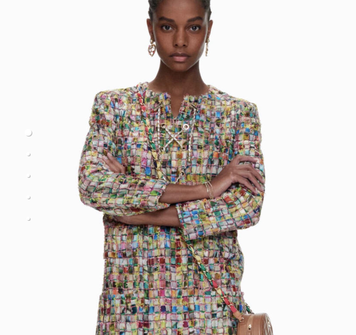 Chanel Earrings Inlaid L