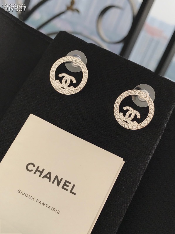 Chanel Earrings Gold L