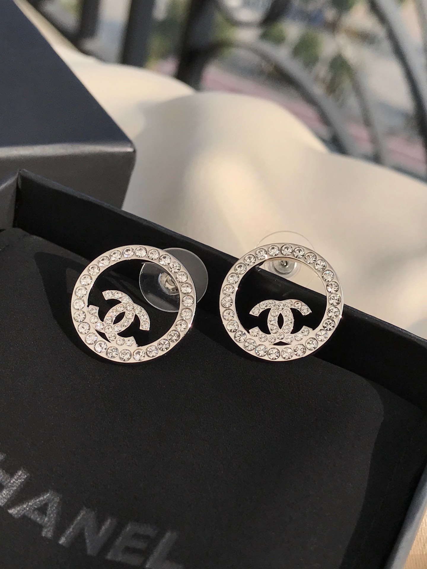 Chanel Earrings Gold L