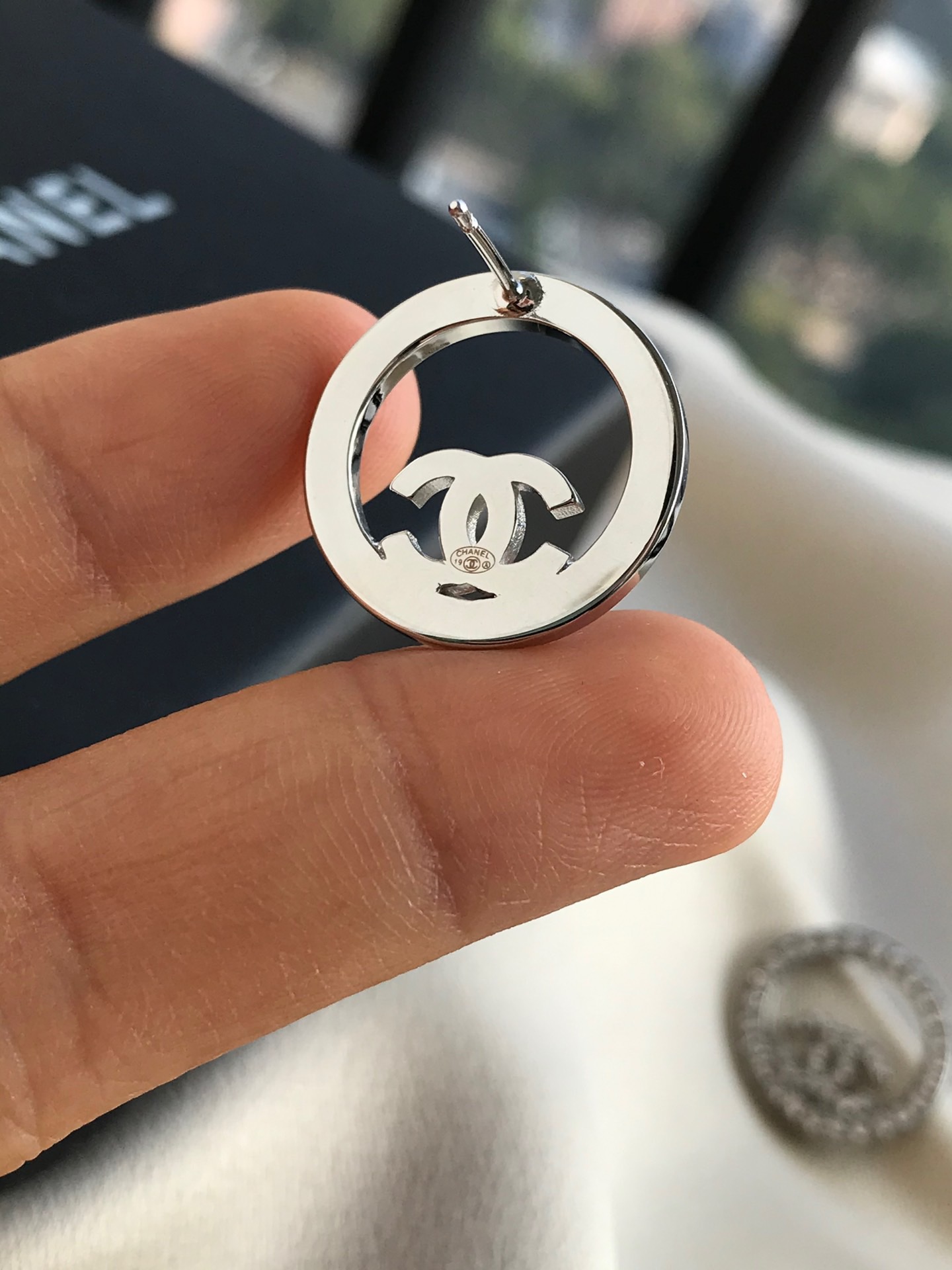 Chanel Earrings Gold L