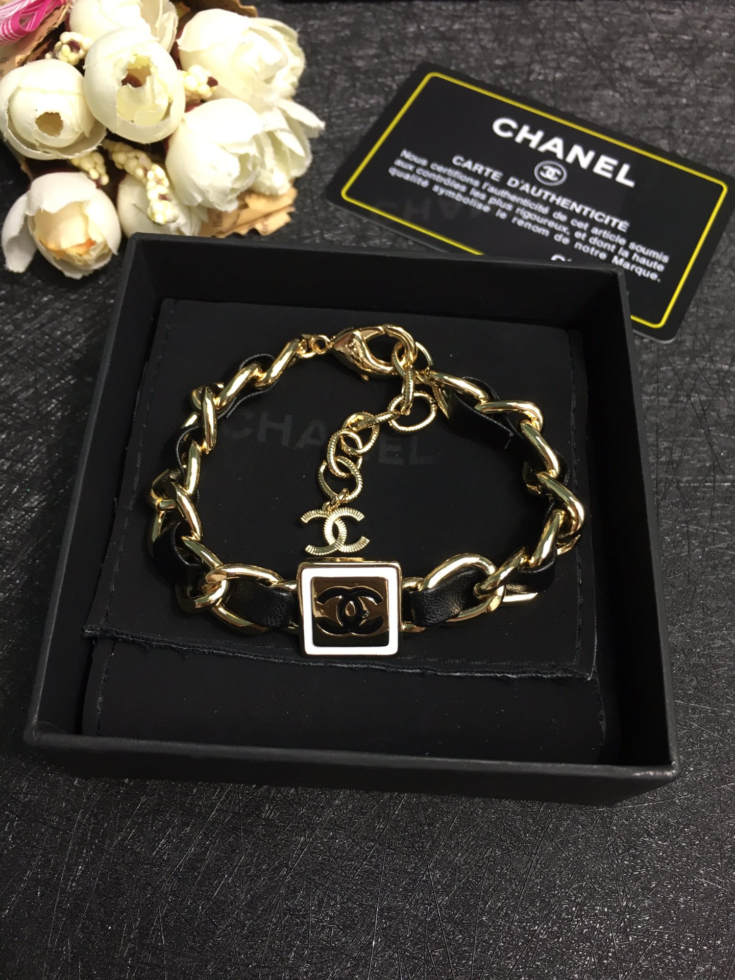 Chanel Bracelet Black L