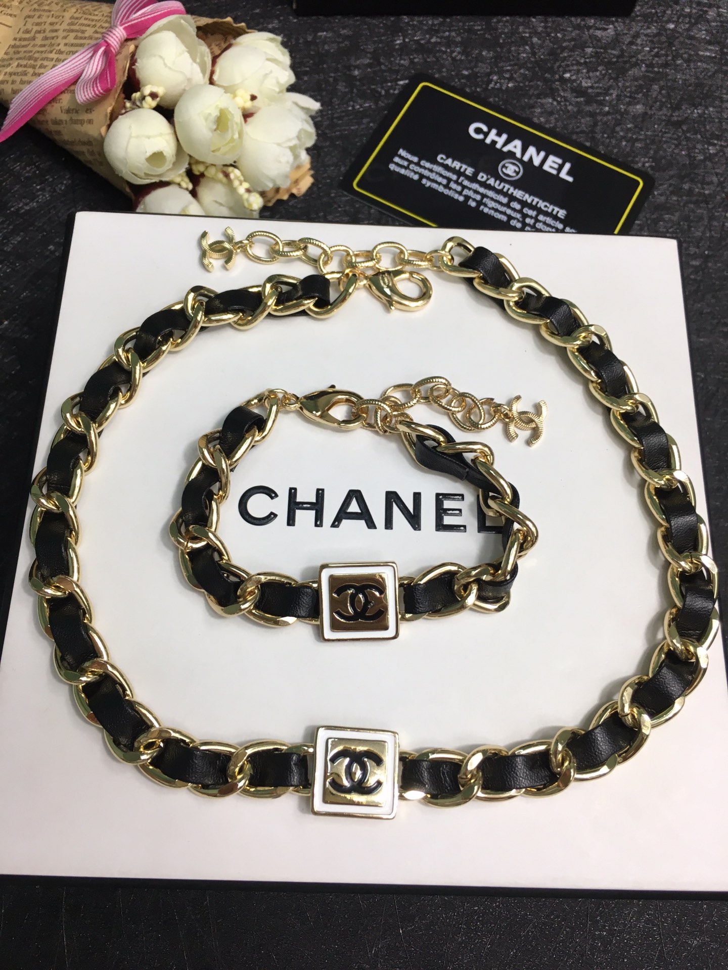 Chanel Bracelet Black L