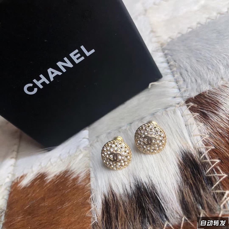 Chanel Earrings Silver S-l