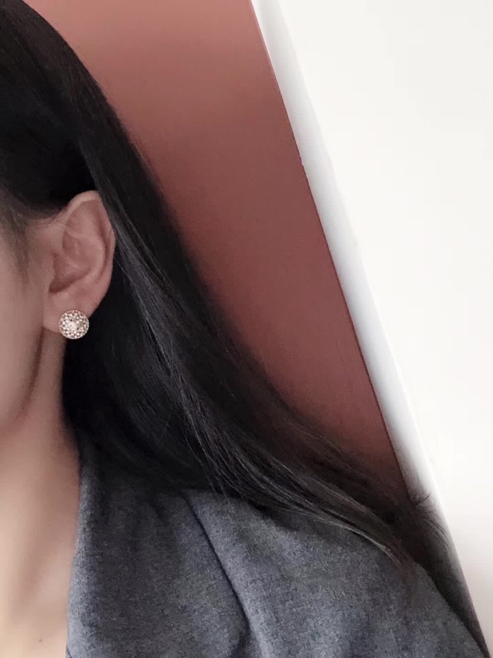 Chanel Earrings Silver S-l