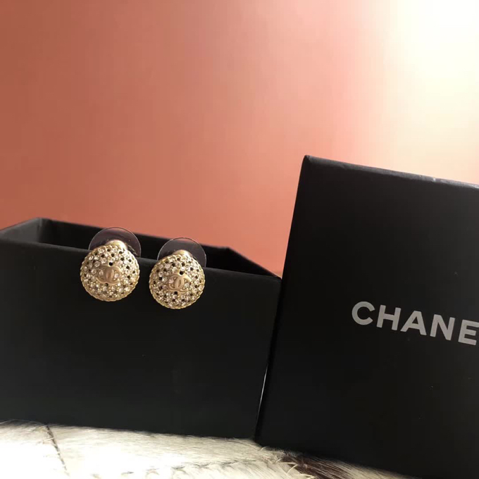 Chanel Earrings Silver S-l