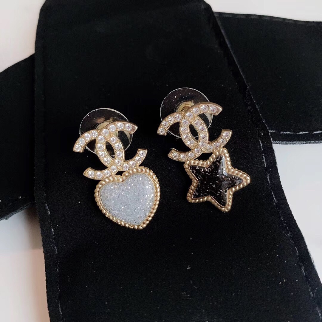 Chanel Earrings Silver S-l