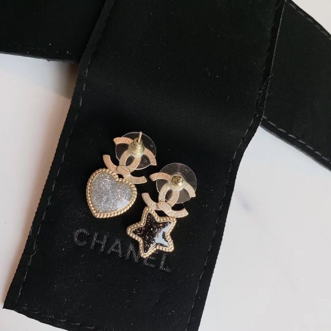 Chanel Earrings Silver S-l