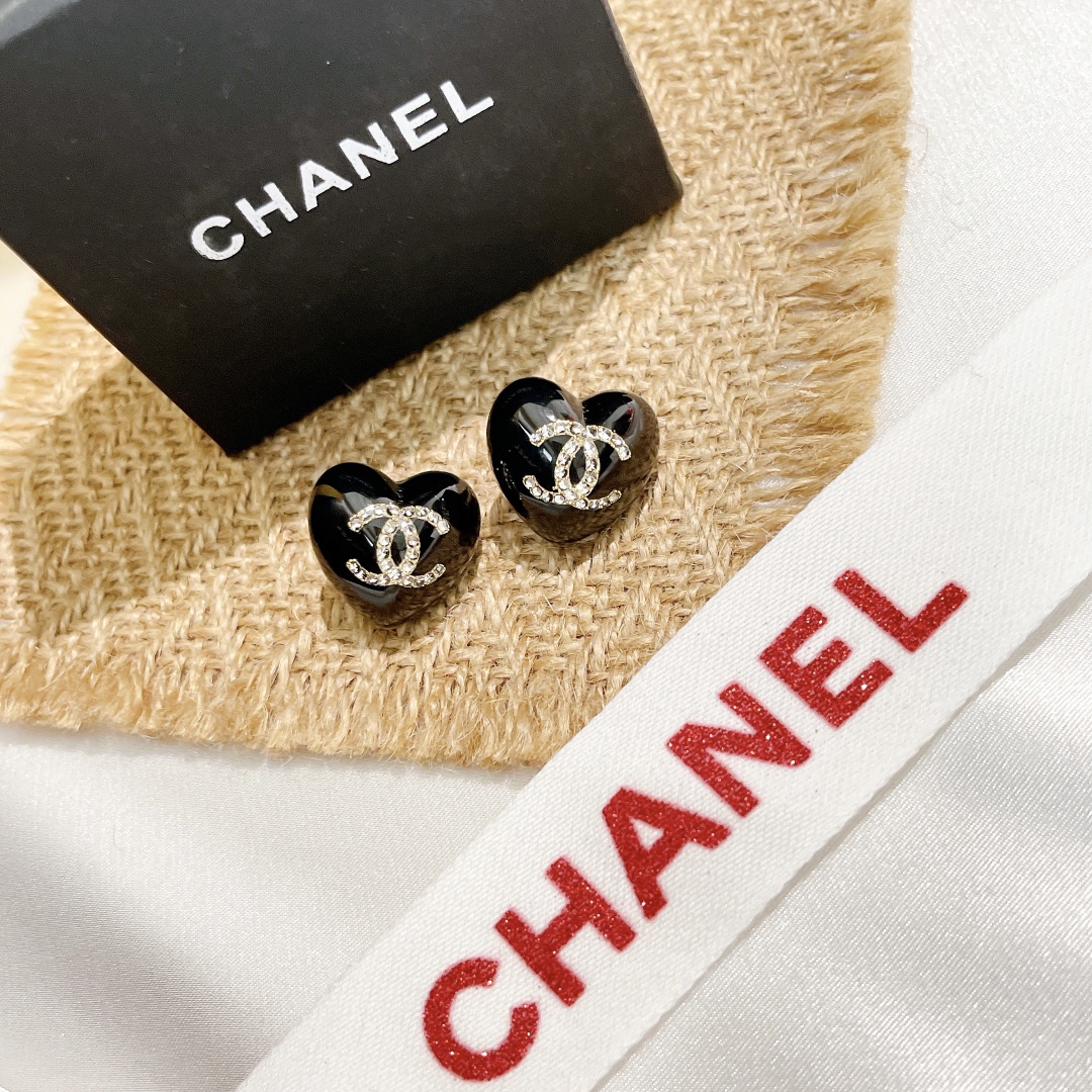 Chanel Earrings Silver S-l