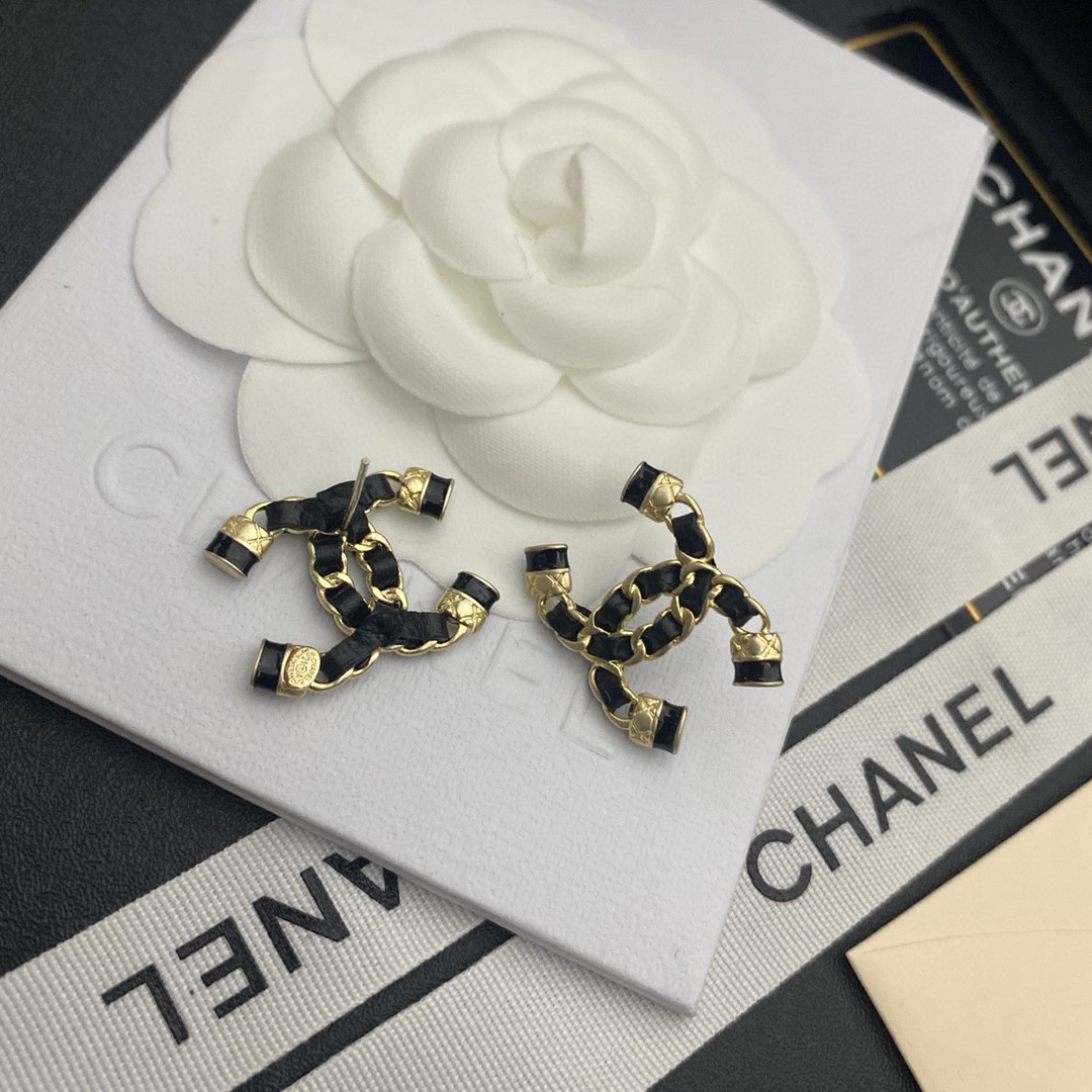 Chanel Earrings Silver L