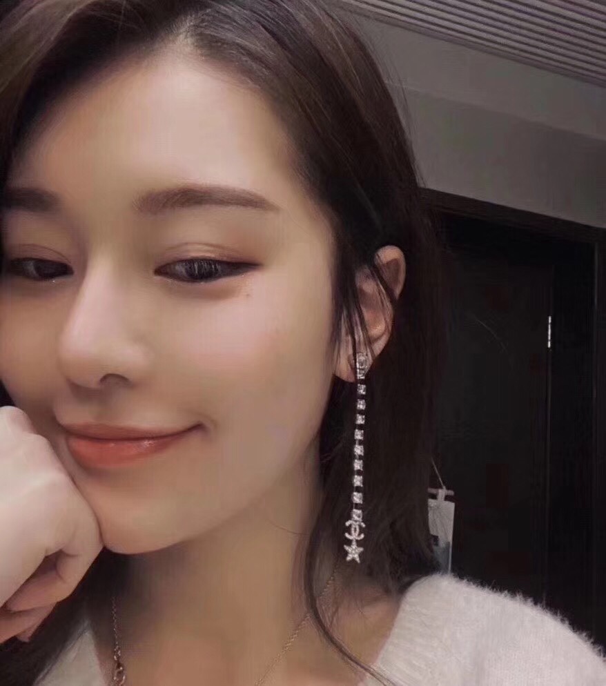 Chanel Earrings Silver S-l