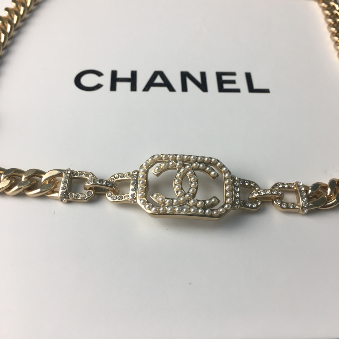 Chanel Necklace Pearl L