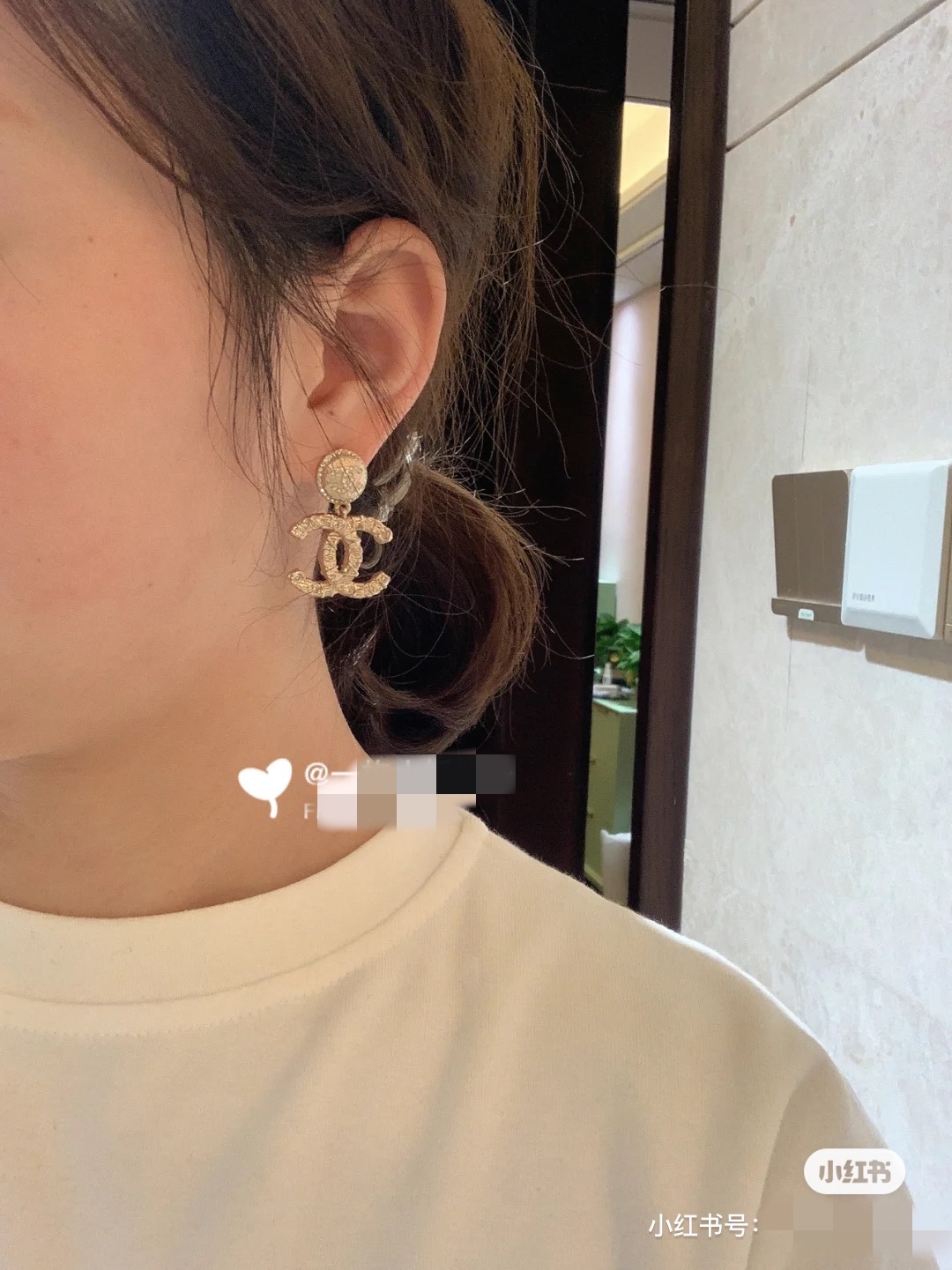 Chanel Earrings L