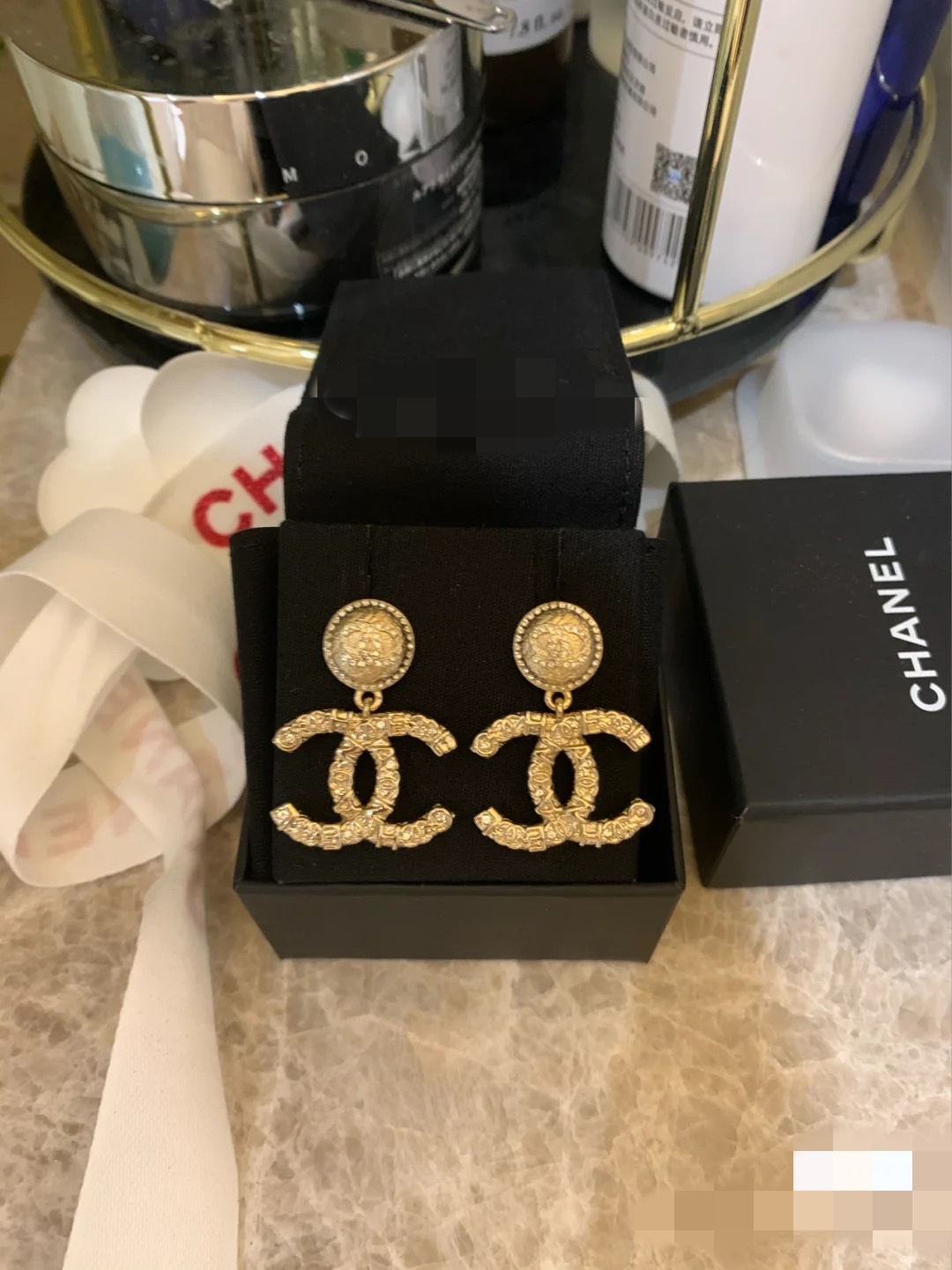 Chanel Earrings L