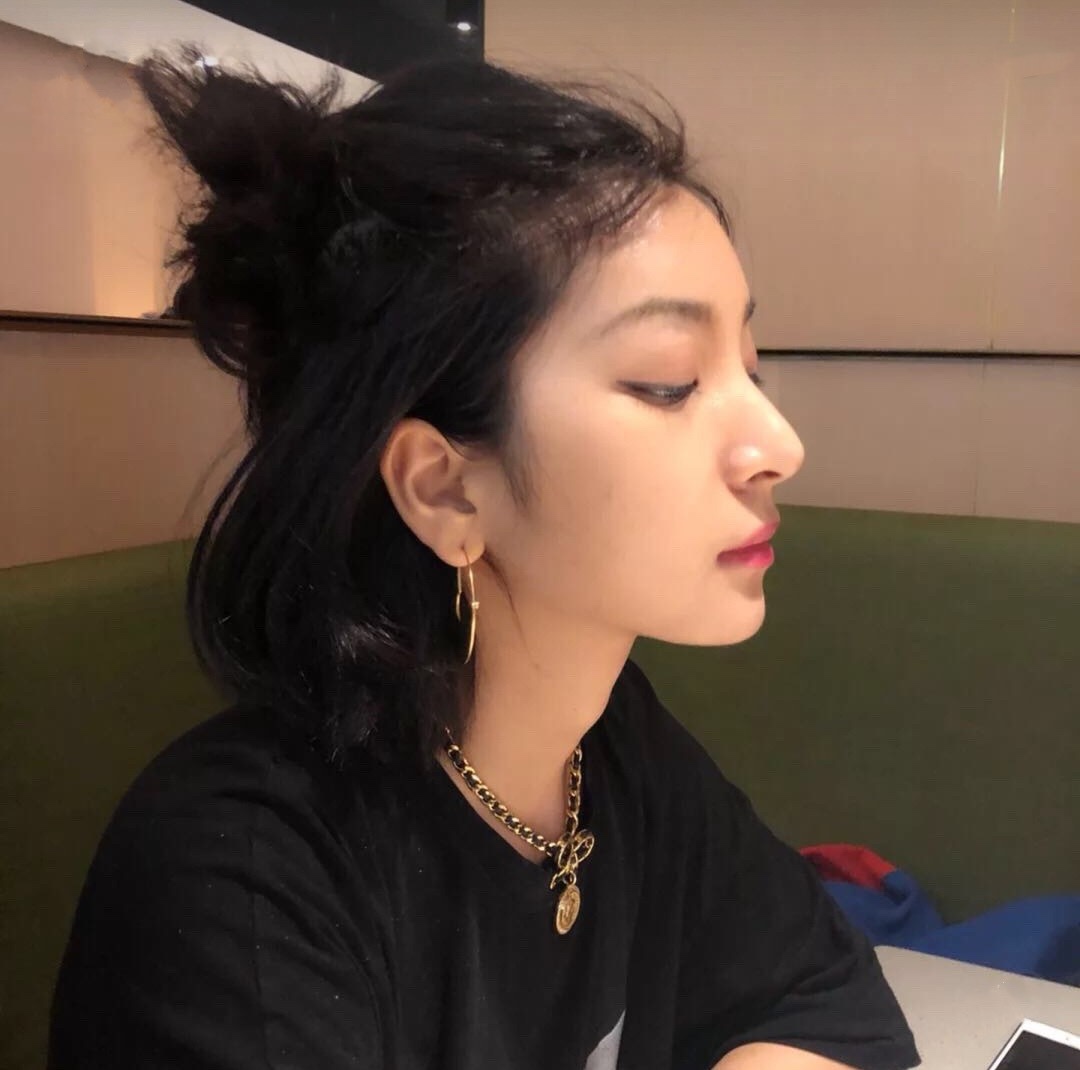 Chanel Necklace Black L