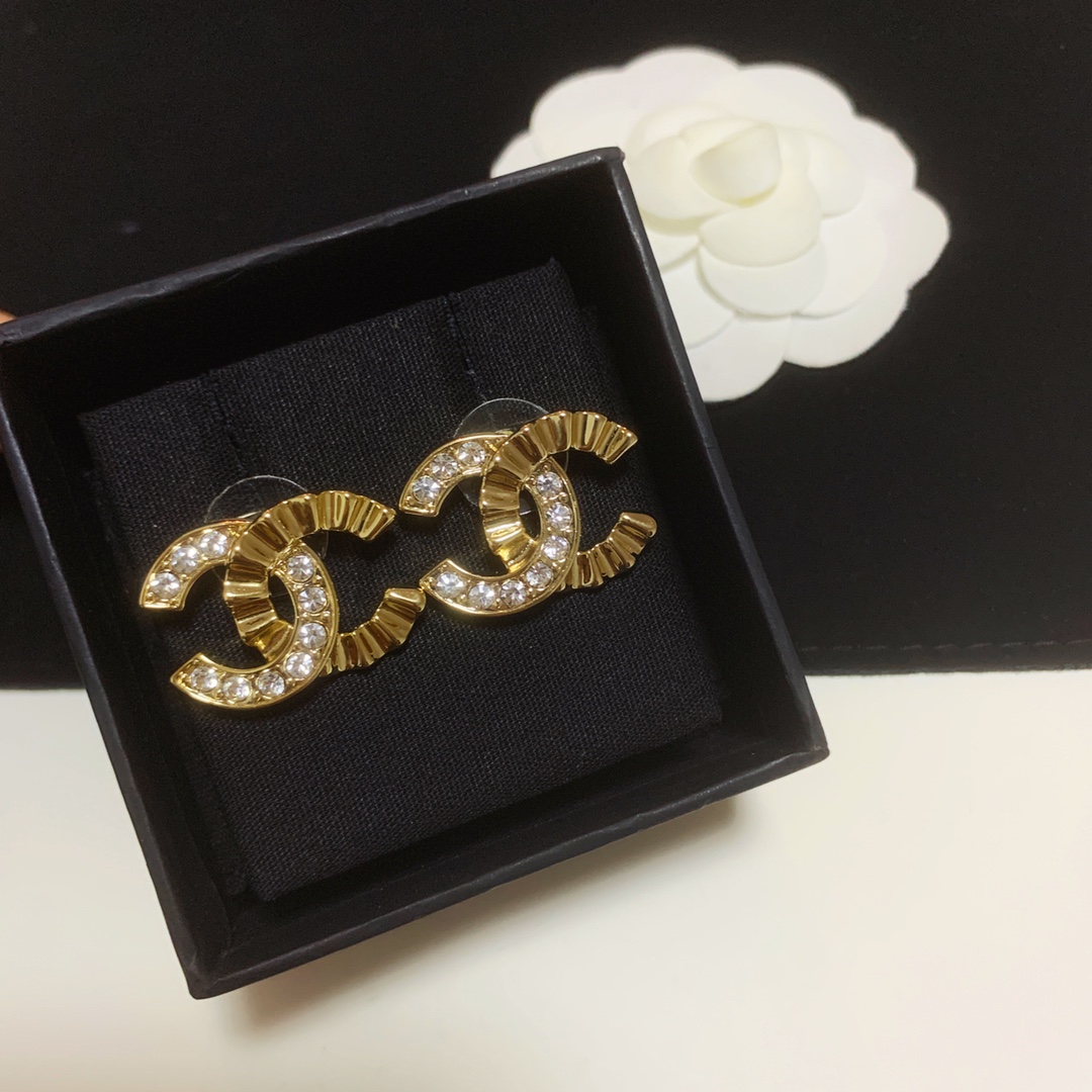 Chanel Earrings Silver