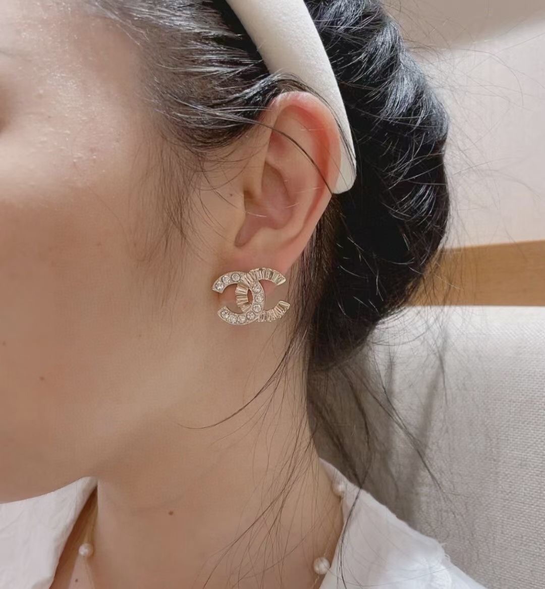 Chanel Earrings Silver