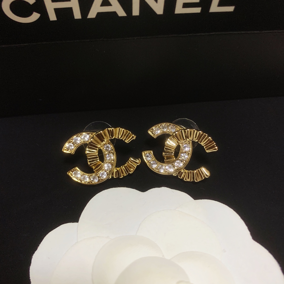 Chanel Earrings Silver