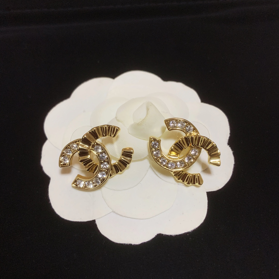 Chanel Earrings Silver