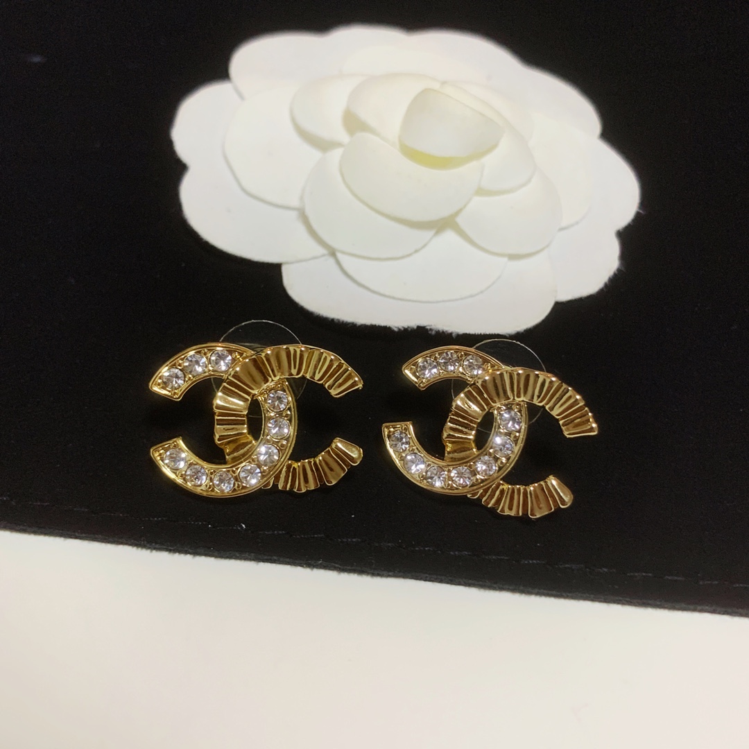 Chanel Earrings Silver