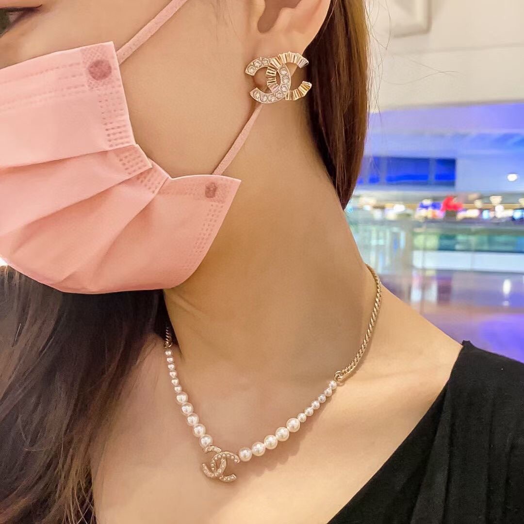 Chanel Earrings Silver