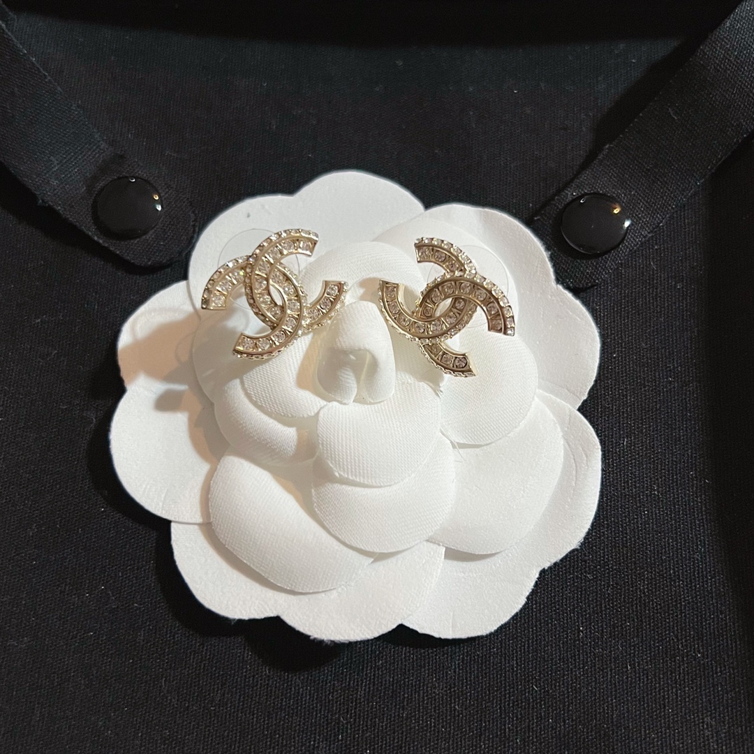 Chanel Earrings Silver