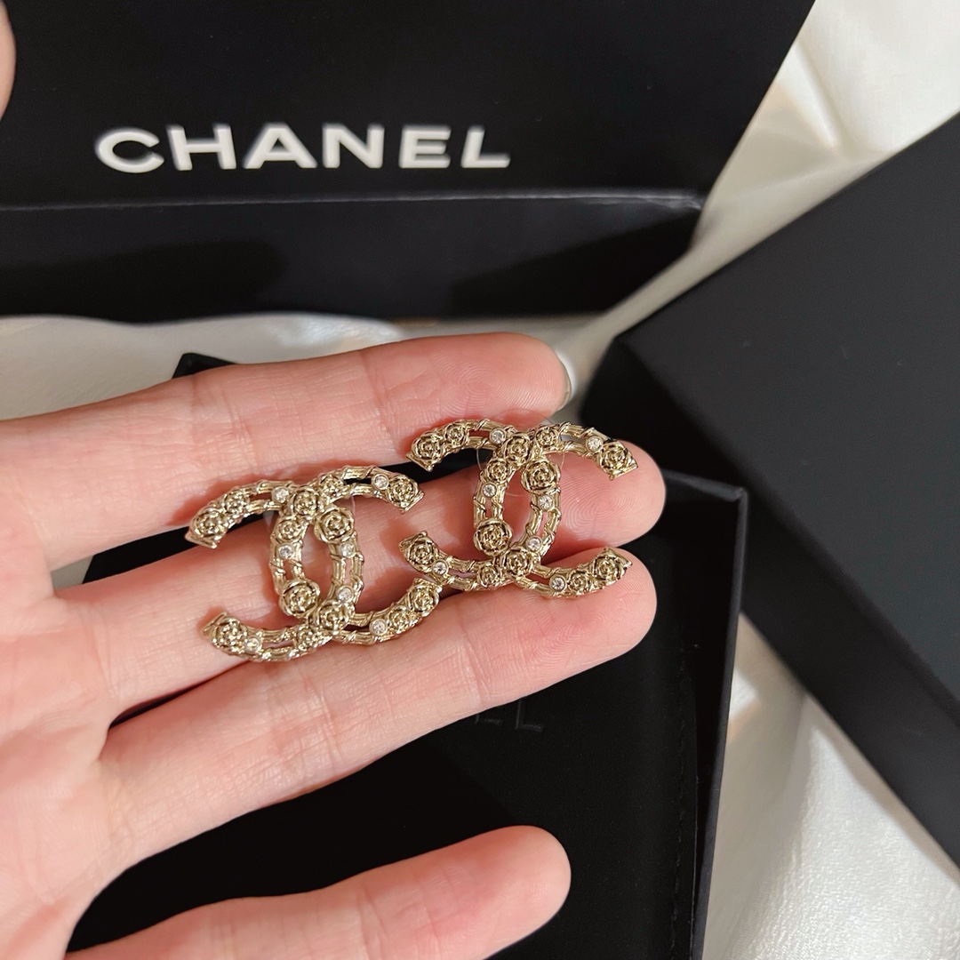 Chanel Earrings Silver