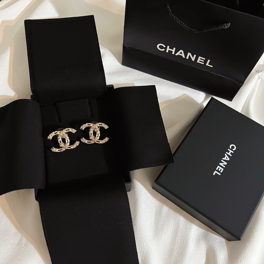 Chanel Earrings Silver