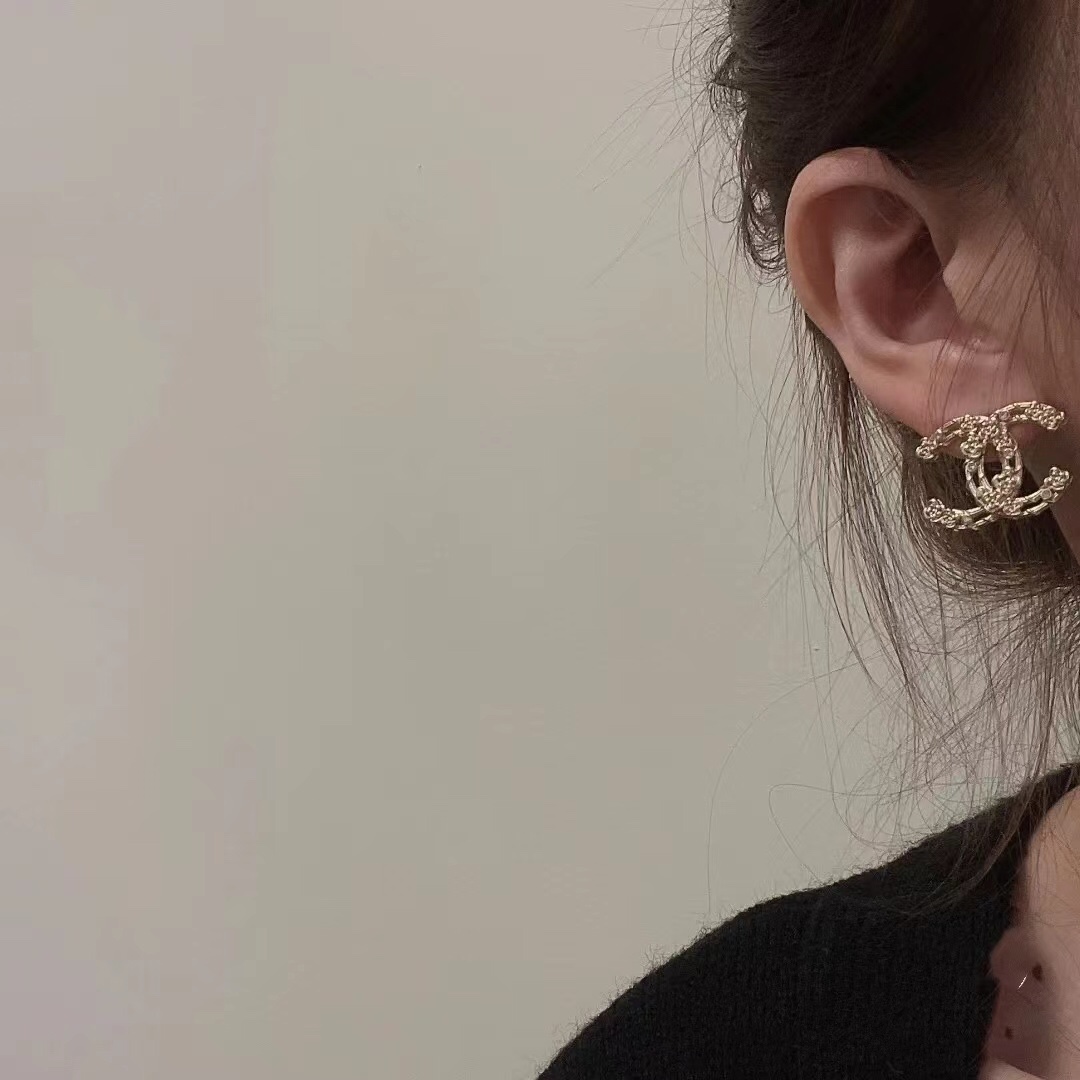 Chanel Earrings Silver