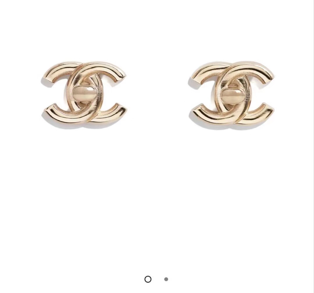 Chanel Earrings Silver