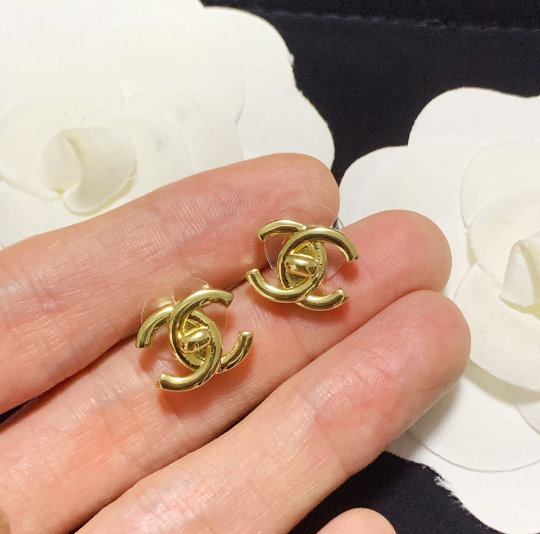 Chanel Earrings Silver