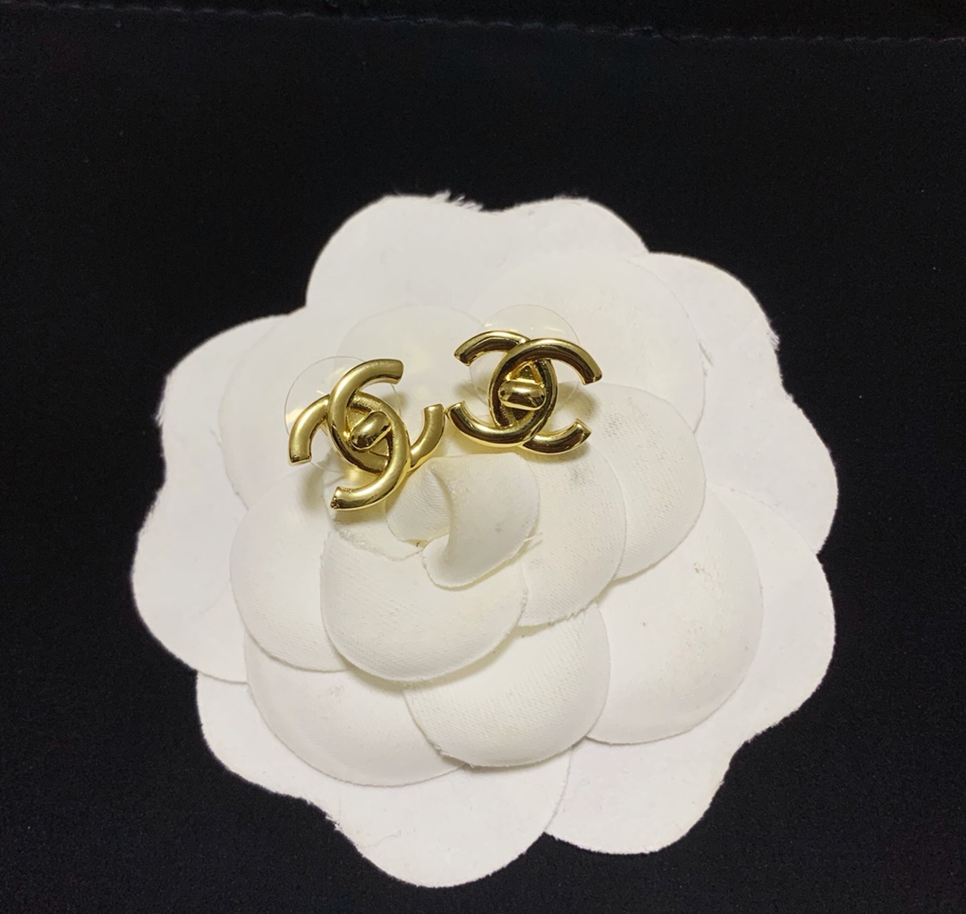 Chanel Earrings Silver