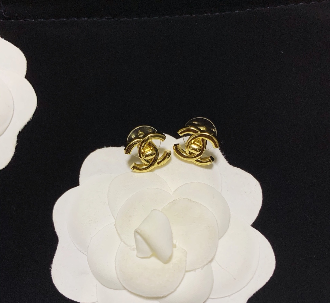 Chanel Earrings Silver