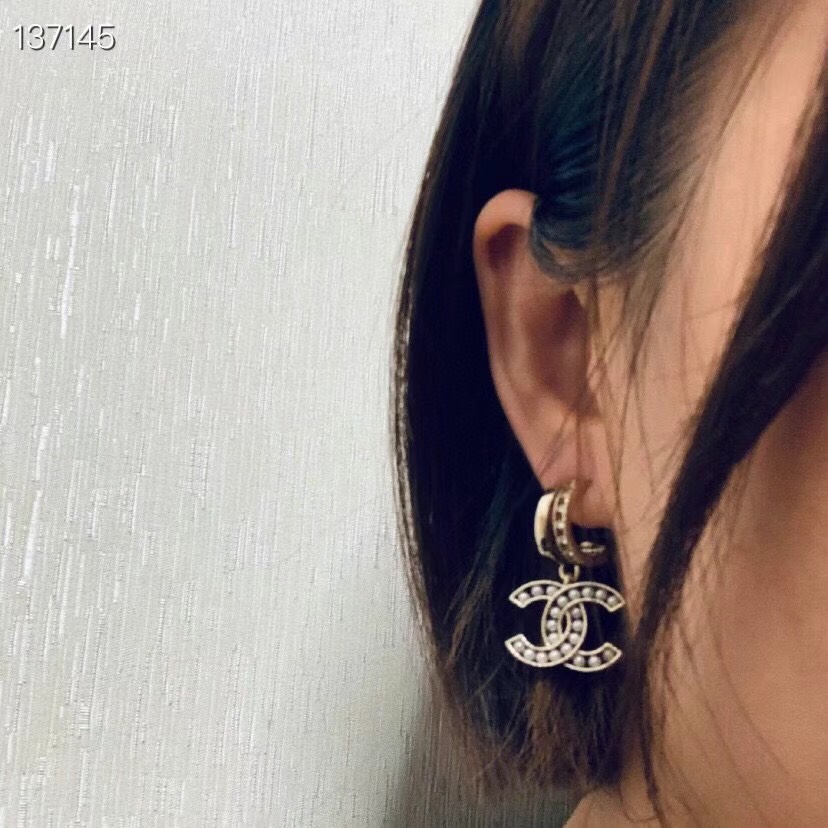 Chanel Earrings Silver