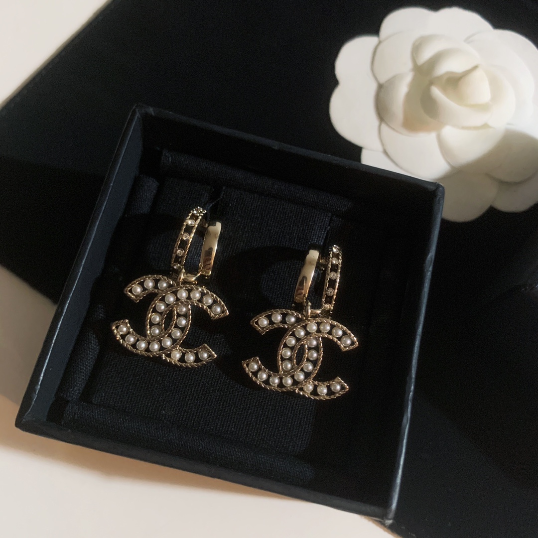 Chanel Earrings Silver