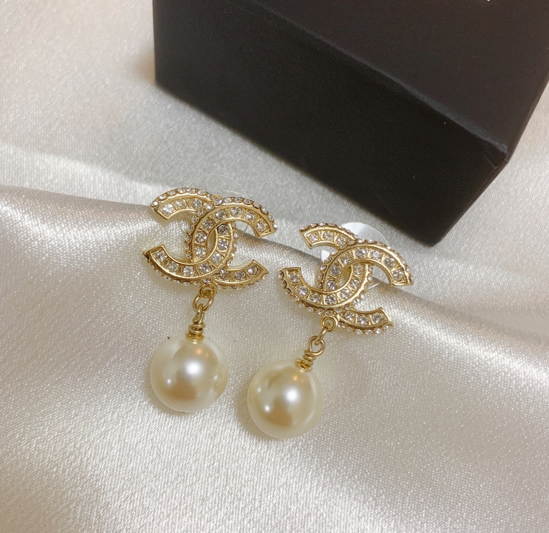 Chanel Earrings Silver